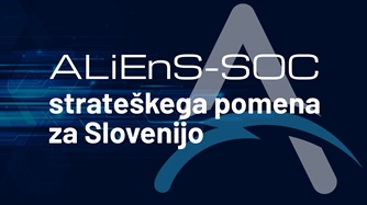Vlada Republike Slovenije je uvrstila projekt ALiEnS-SOC v veljavni Načrt razvojnih programov 2025 -2028