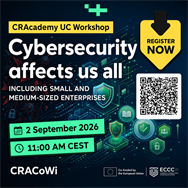 CRAcademy Use Case Workshop: Cybersecurity affects us all – including small and medium-sized enterprises